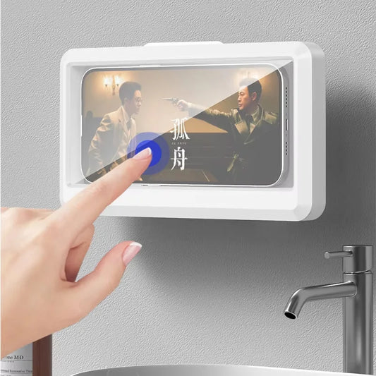 Bathroom Waterproof Phone Holder Home Wall